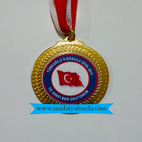 Türk bayraklı madalya